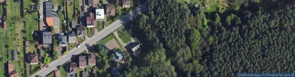 Zdjęcie satelitarne Bzowska ul.