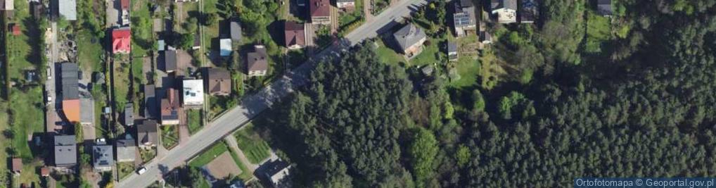 Zdjęcie satelitarne Bzowska ul.
