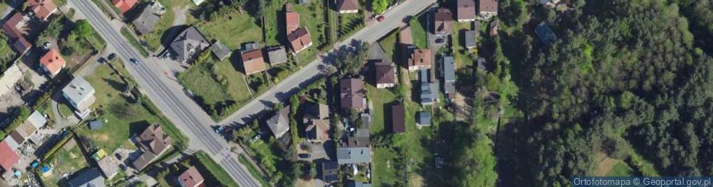 Zdjęcie satelitarne Bzowska ul.