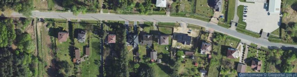 Zdjęcie satelitarne Bzowska ul.