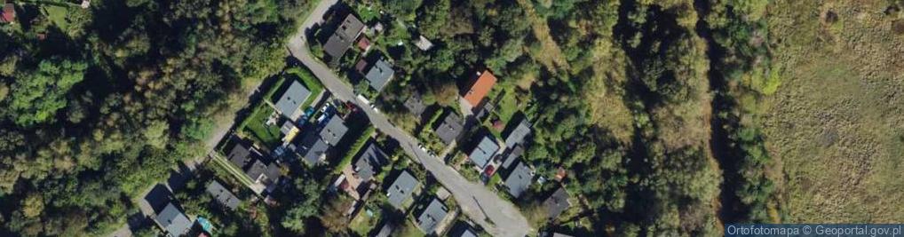 Zdjęcie satelitarne Bzów ul.