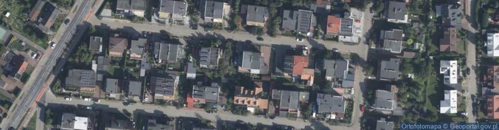 Zdjęcie satelitarne Bzów ul.