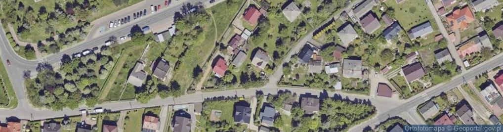 Zdjęcie satelitarne Bzowa ul.