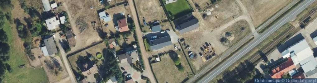 Zdjęcie satelitarne Bzowa ul.