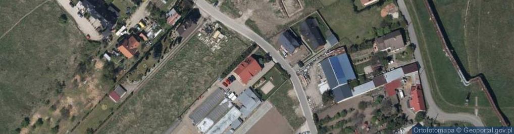 Zdjęcie satelitarne Bzowa ul.