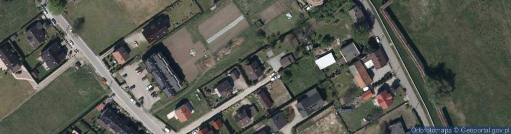 Zdjęcie satelitarne Bzowa ul.