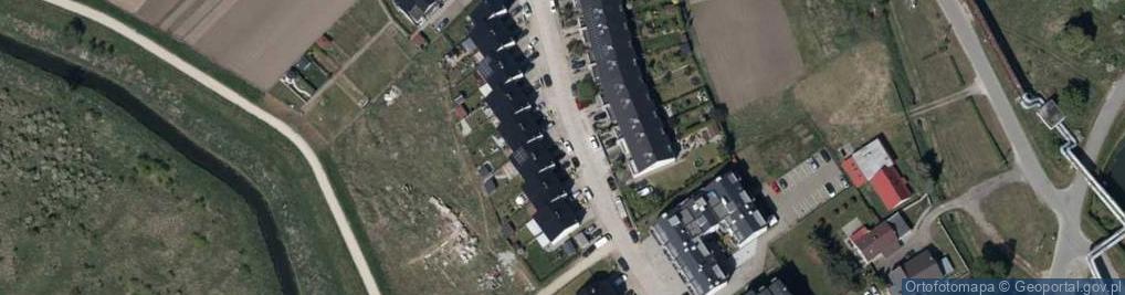 Zdjęcie satelitarne Bzowa ul.
