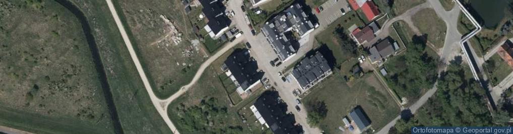 Zdjęcie satelitarne Bzowa ul.