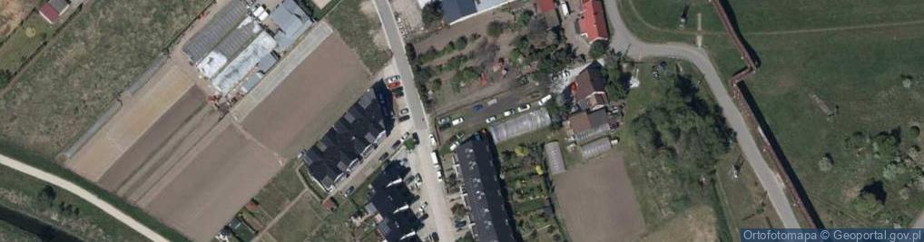 Zdjęcie satelitarne Bzowa ul.