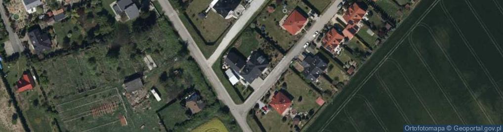 Zdjęcie satelitarne Bzowa ul.