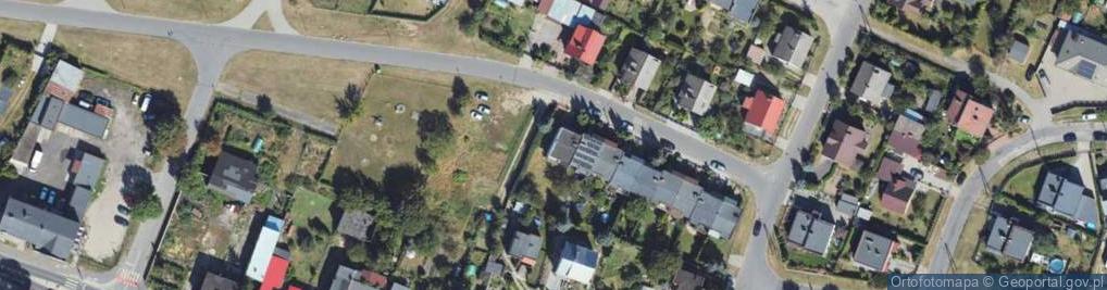 Zdjęcie satelitarne Bzowa ul.