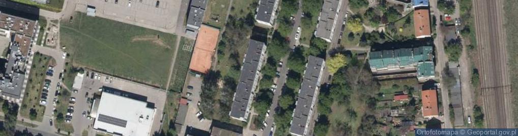 Zdjęcie satelitarne Bzowa ul.