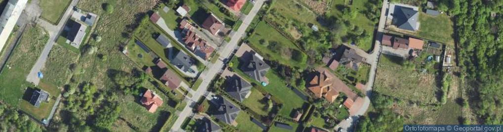 Zdjęcie satelitarne Bzowska ul.
