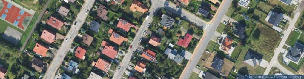 Zdjęcie satelitarne Calineczki ul.