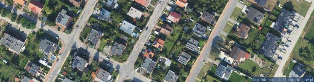 Zdjęcie satelitarne Calineczki ul.