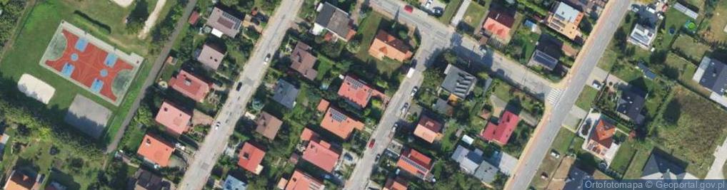 Zdjęcie satelitarne Calineczki ul.