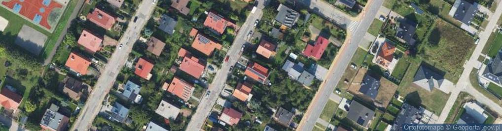 Zdjęcie satelitarne Calineczki ul.