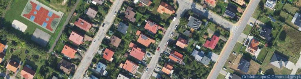 Zdjęcie satelitarne Calineczki ul.