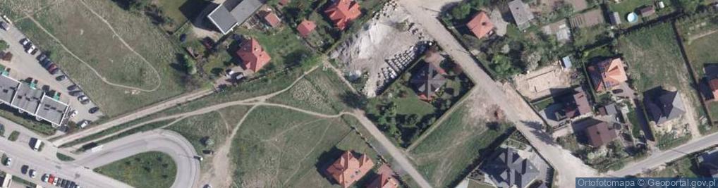 Zdjęcie satelitarne Calineczki ul.