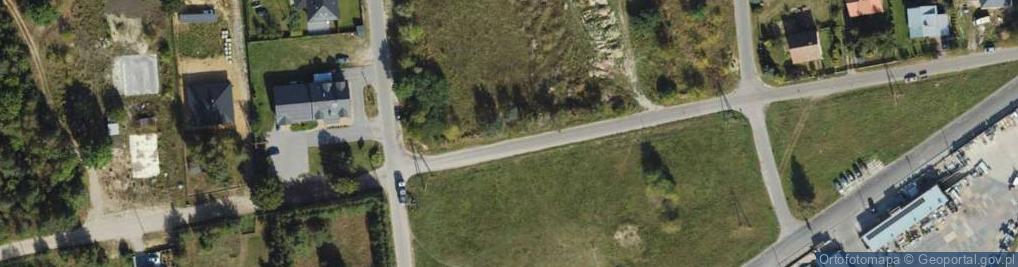Zdjęcie satelitarne Ceglana ul.