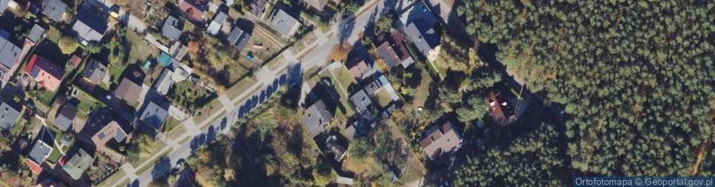 Zdjęcie satelitarne Centralna ul.