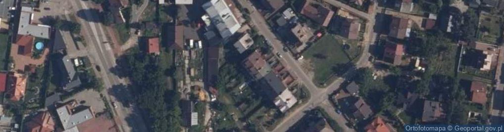 Zdjęcie satelitarne Cegielniana ul.