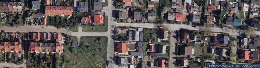 Zdjęcie satelitarne Cechowa ul.