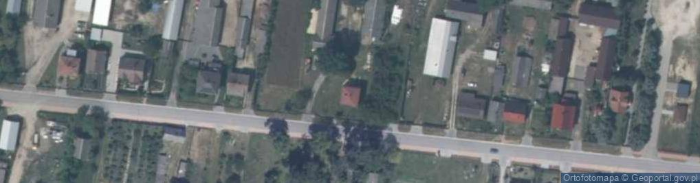 Zdjęcie satelitarne Cecylówka-Brzózka ul.