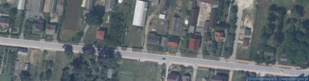 Zdjęcie satelitarne Cecylówka-Brzózka ul.