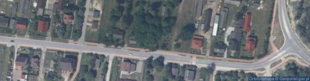 Zdjęcie satelitarne Cecylówka-Brzózka ul.