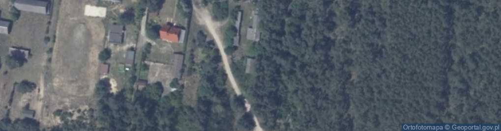 Zdjęcie satelitarne Cecylówka-Brzózka ul.