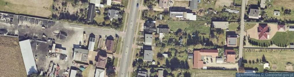 Zdjęcie satelitarne Ceków ul.
