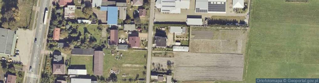 Zdjęcie satelitarne Ceków ul.