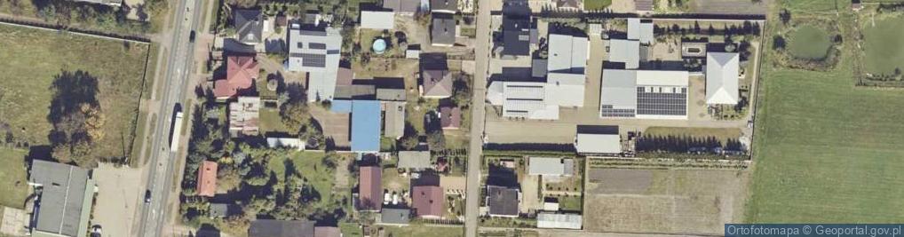 Zdjęcie satelitarne Ceków ul.