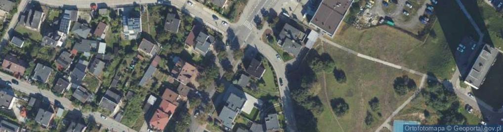 Zdjęcie satelitarne Cechowa ul.