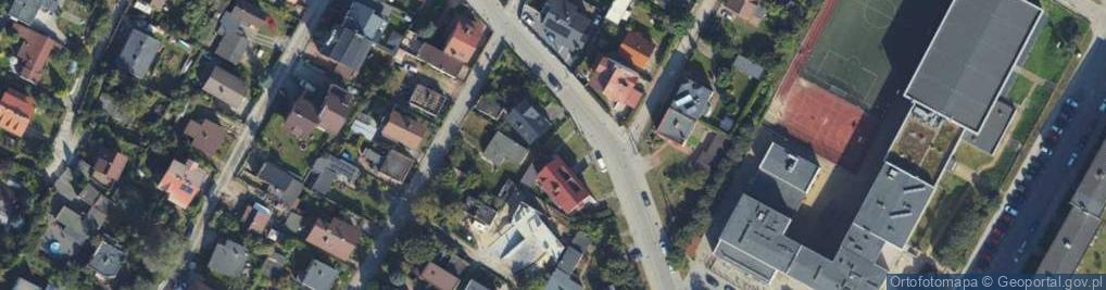 Zdjęcie satelitarne Cechowa ul.