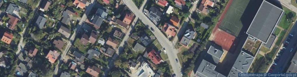 Zdjęcie satelitarne Cechowa ul.