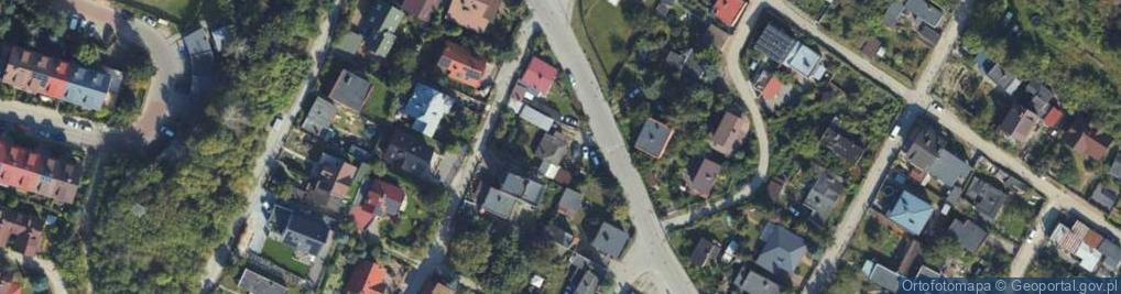 Zdjęcie satelitarne Cechowa ul.