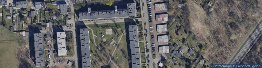 Zdjęcie satelitarne Ceglarska ul.