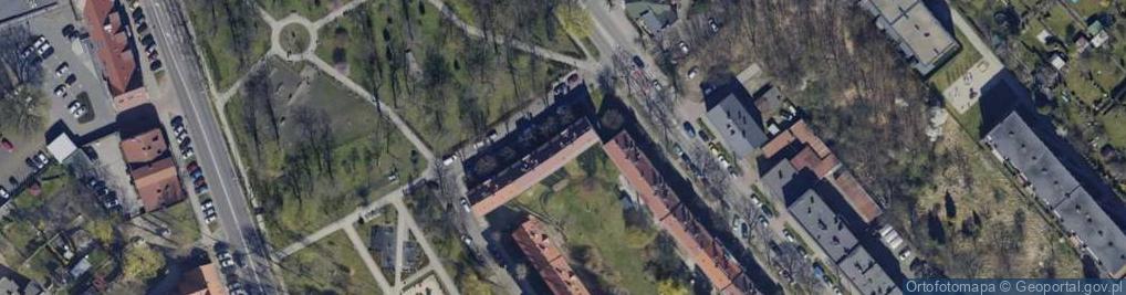 Zdjęcie satelitarne Cechowa ul.