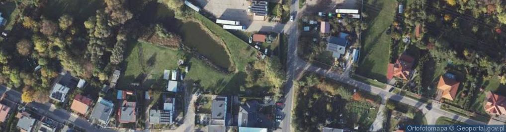 Zdjęcie satelitarne Cechowa ul.
