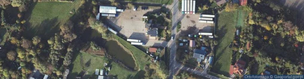 Zdjęcie satelitarne Cechowa ul.