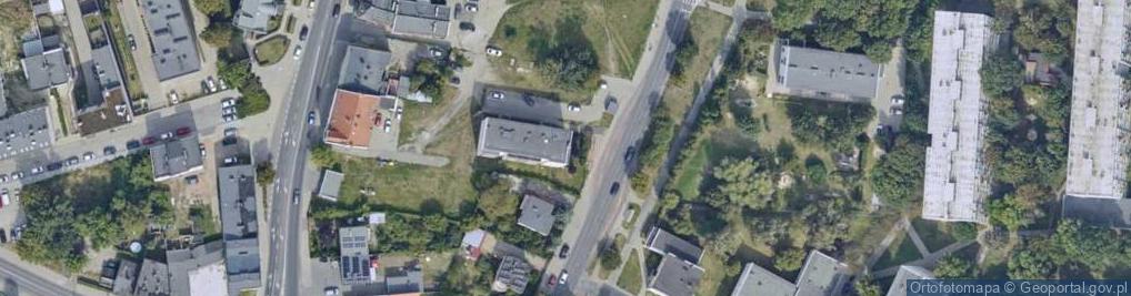 Zdjęcie satelitarne Cegielna ul.