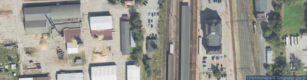 Zdjęcie satelitarne Ceglana ul.