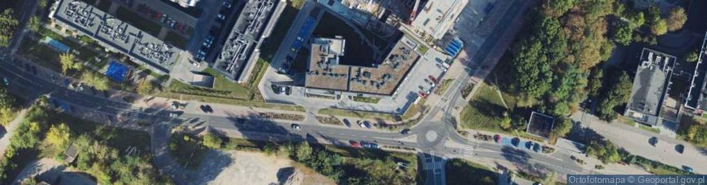 Zdjęcie satelitarne Ceglana ul.