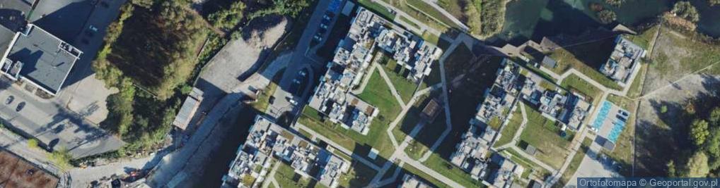 Zdjęcie satelitarne Ceglana ul.