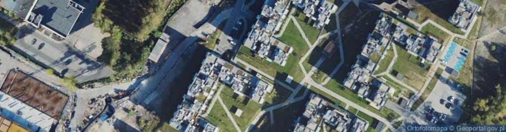 Zdjęcie satelitarne Ceglana ul.