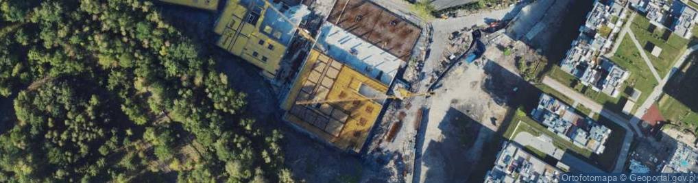 Zdjęcie satelitarne Ceglana ul.