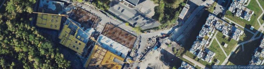 Zdjęcie satelitarne Ceglana ul.