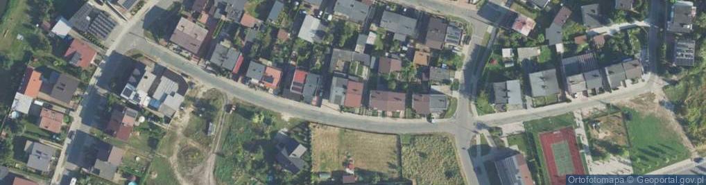 Zdjęcie satelitarne Cedrowa ul.
